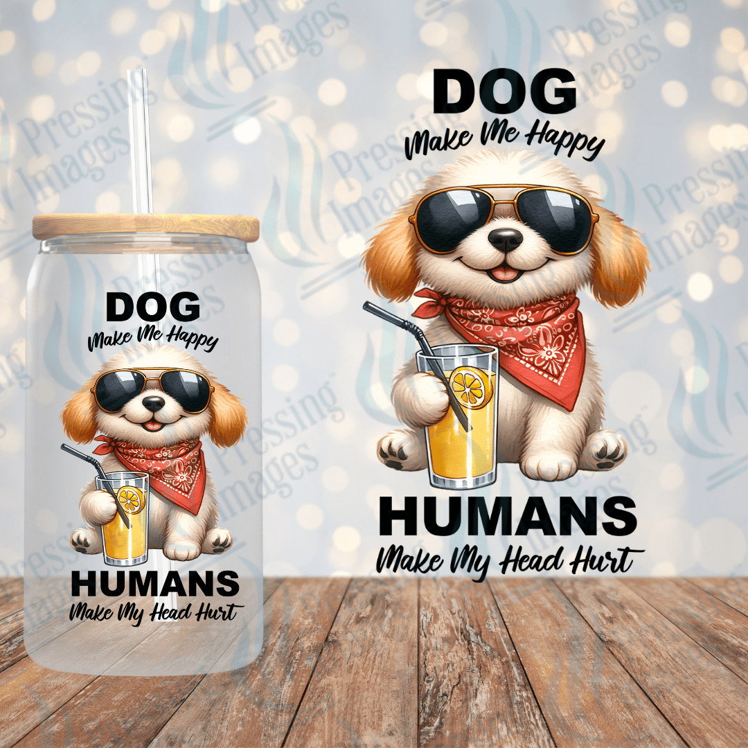 UVD 1977 Dog makes my life happy - Pressing Images