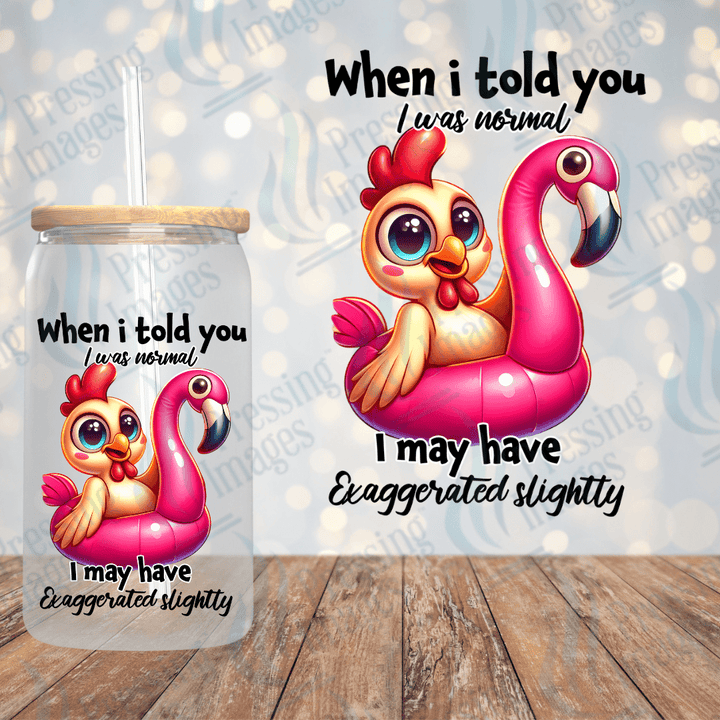 UVD 1981 When I told you I was normal - Pressing Images