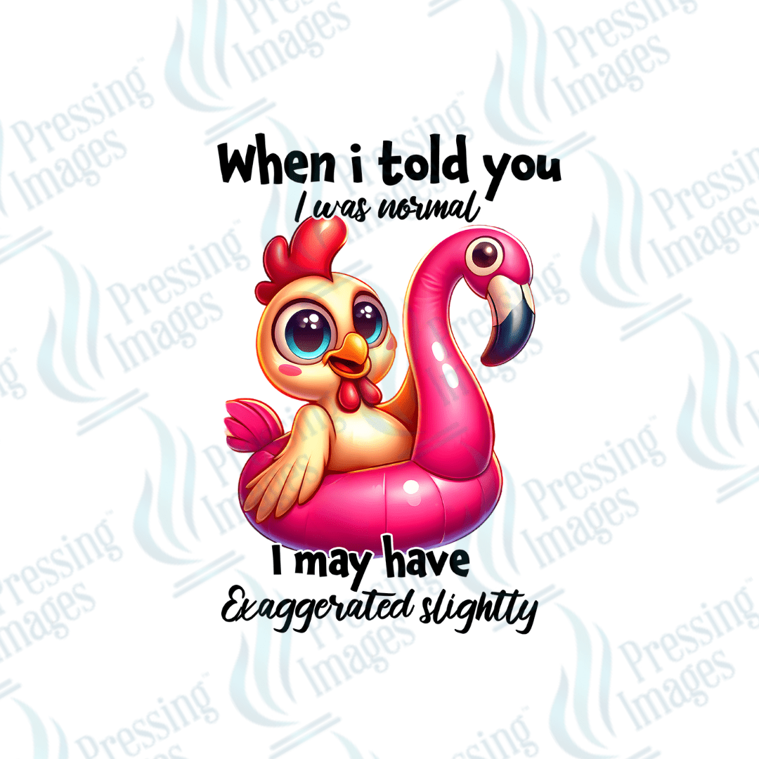 UVD 1981 When I told you I was normal - Pressing Images