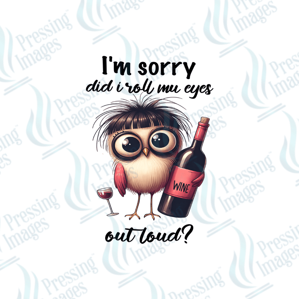 UVD 1983 I'm sorry did I roll my eyes out loud? - Pressing Images