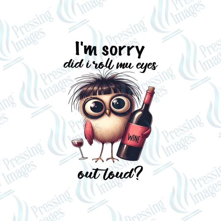 UVD 1983 I'm sorry did I roll my eyes out loud? - Pressing Images