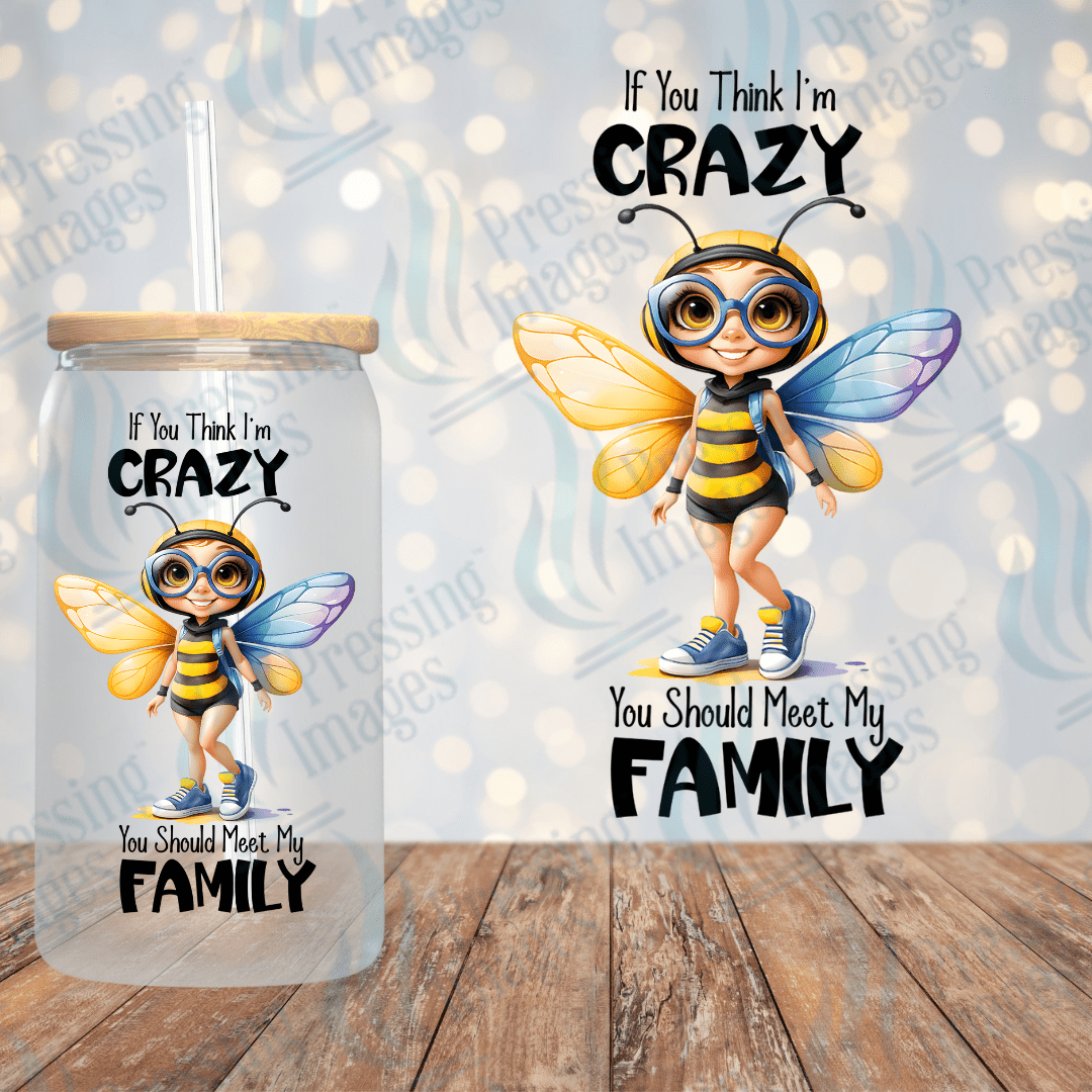 UVD 1986 If you think I'm crazy you should see my family - Pressing Images