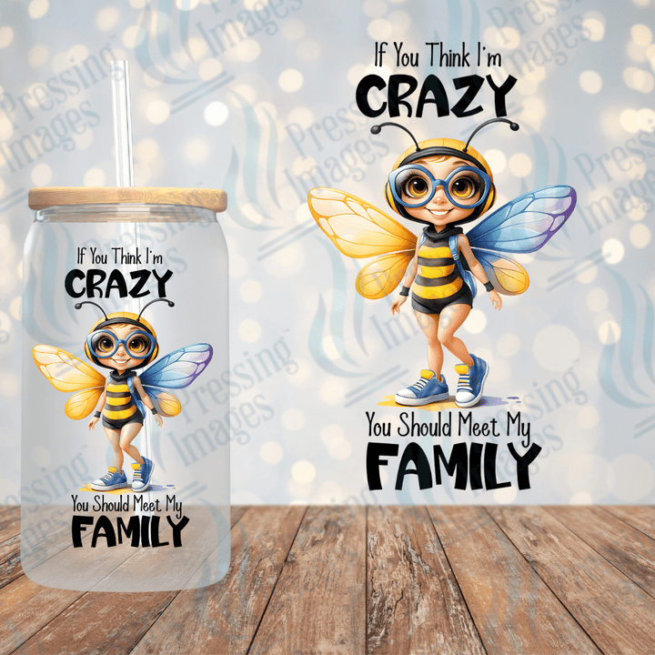 UVD 1986 If you think I'm crazy you should see my family - Pressing Images