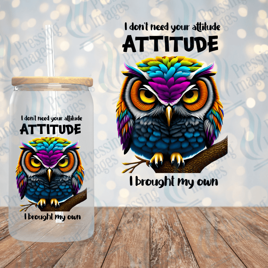 UVD 1988 I don't need your attitude I brought my own - Pressing Images