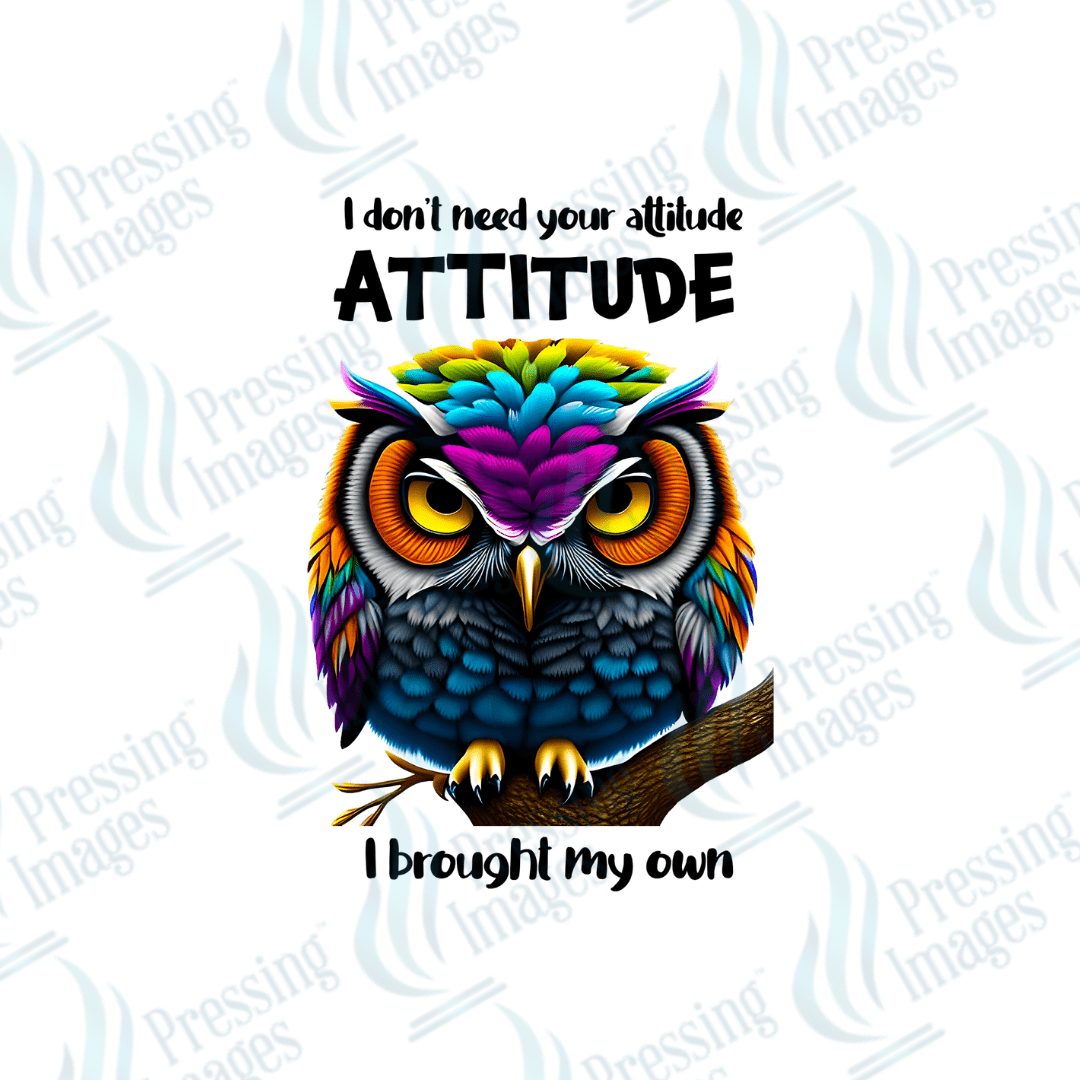 UVD 1988 I don't need your attitude I brought my own - Pressing Images