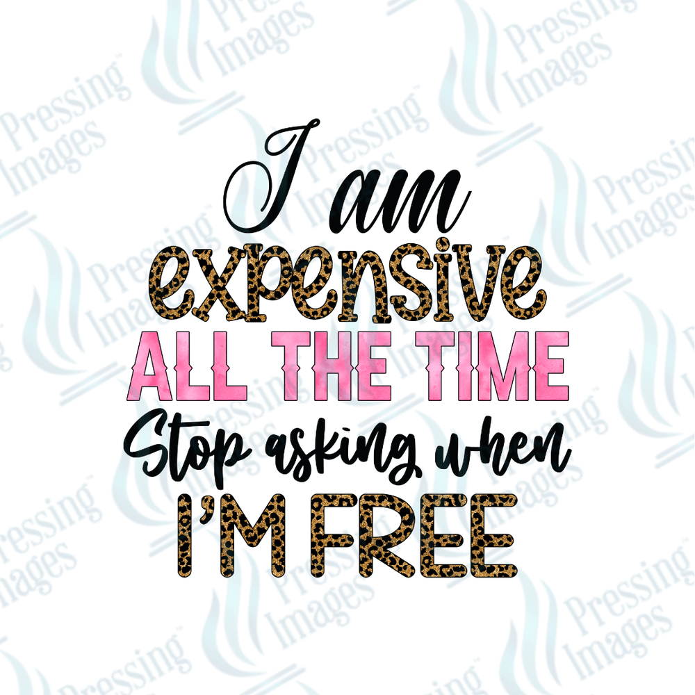 UVD 2002 I am expensive all the time - Pressing Images