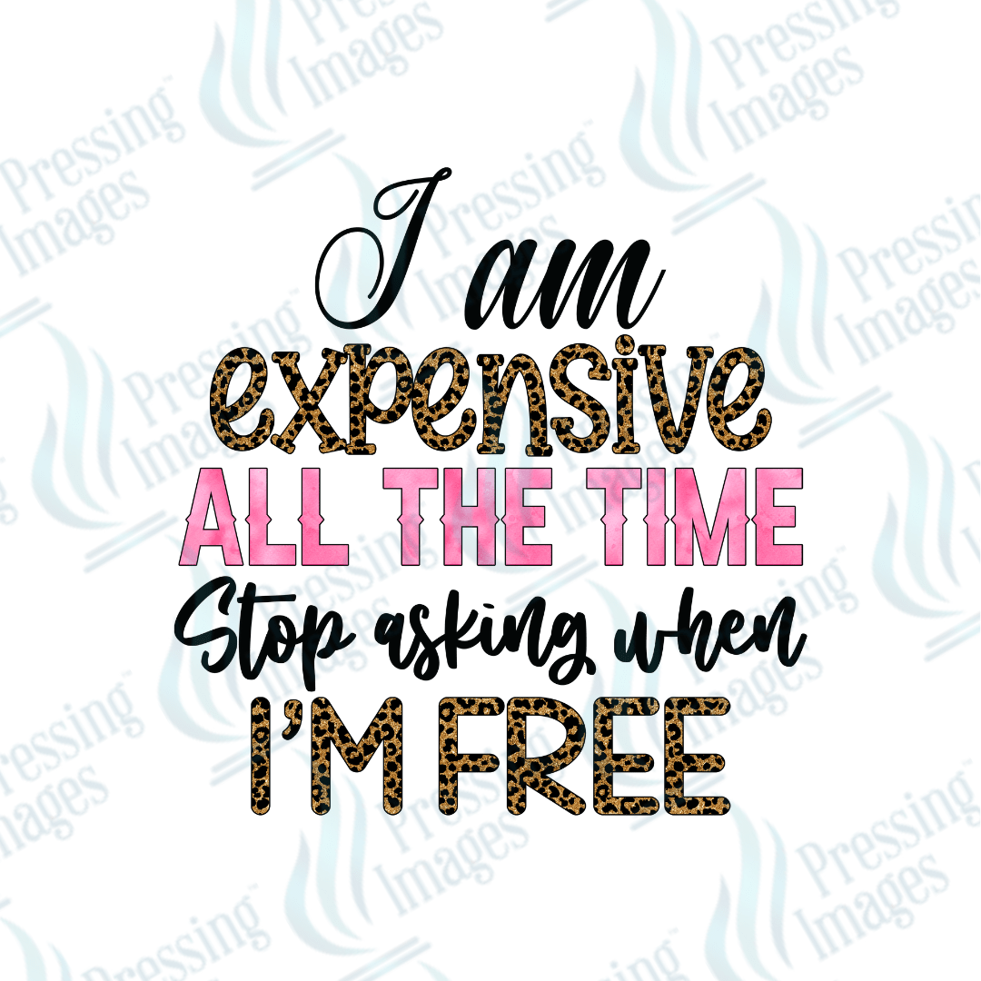 UVD 2002 I am expensive all the time - Pressing Images