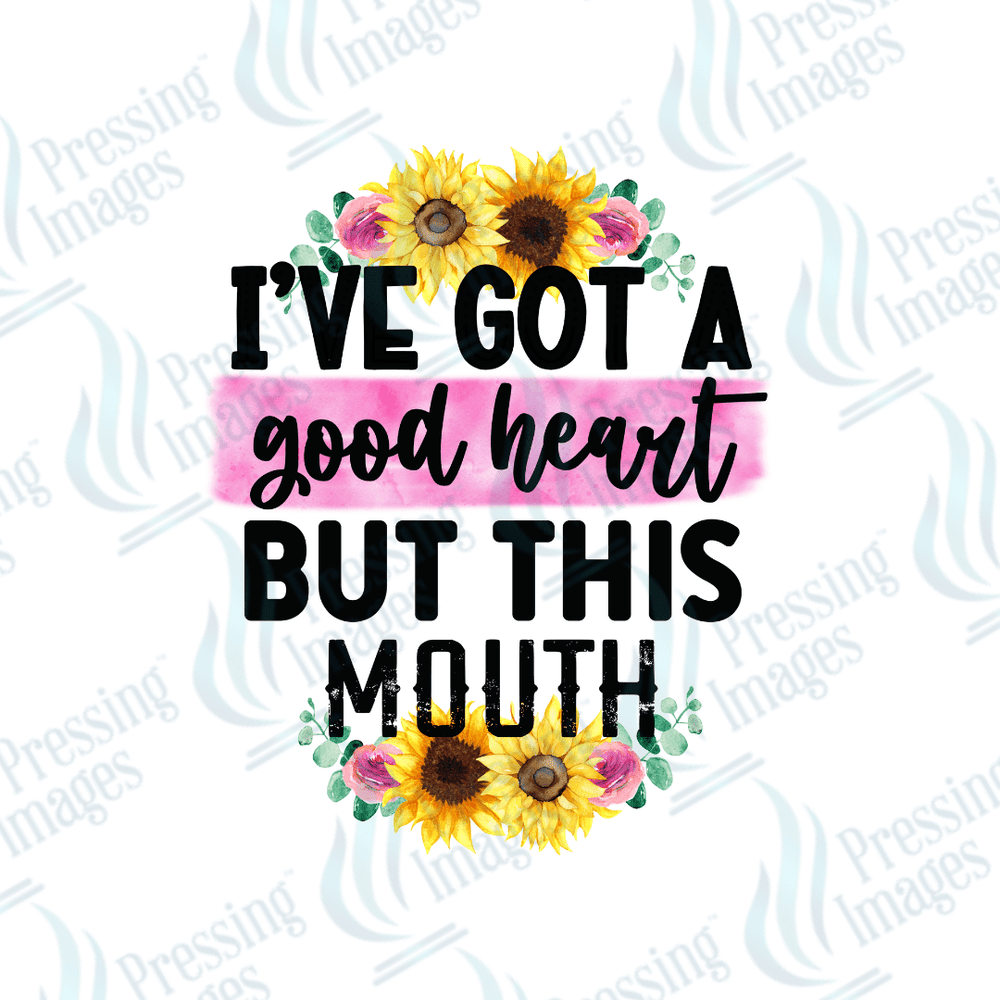 UVD 2008 I've got a good heart but this mouth - Pressing Images