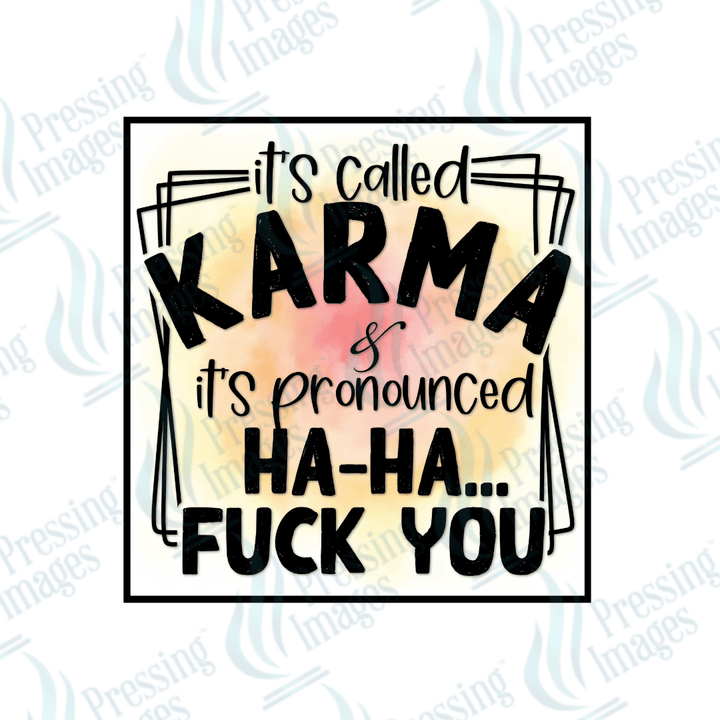 UVD 2009 It's called karma - Pressing Images