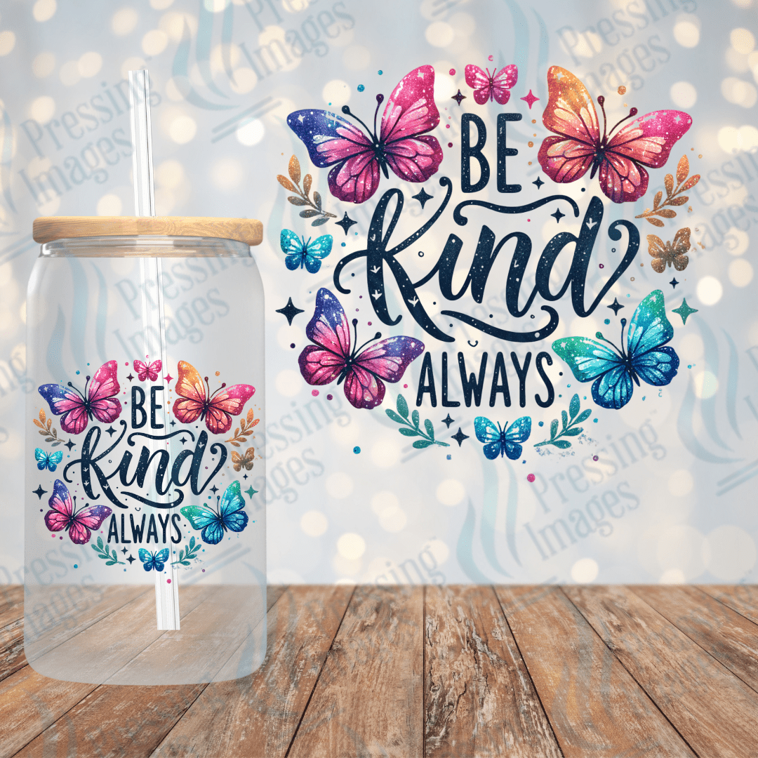 UVD 2035 Be kind butterflies - Pressing Images