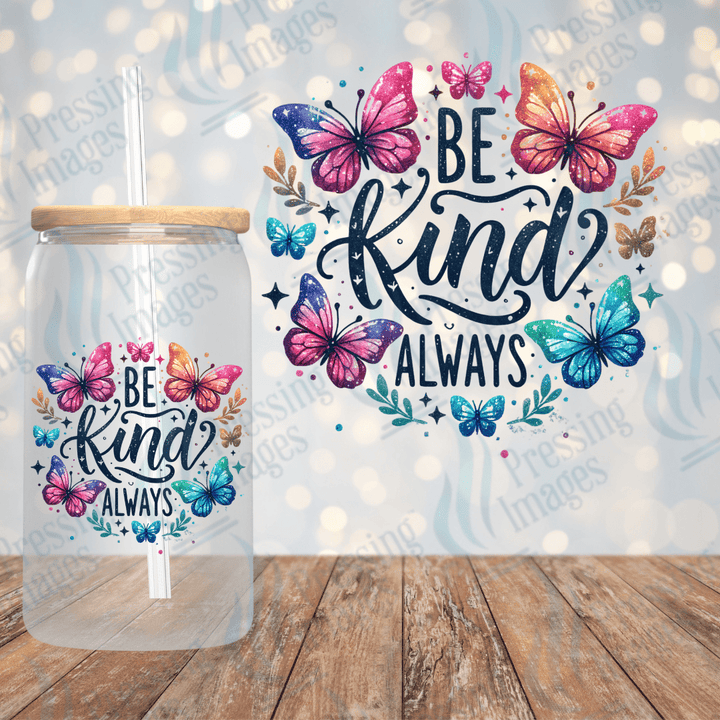 UVD 2035 Be kind butterflies - Pressing Images