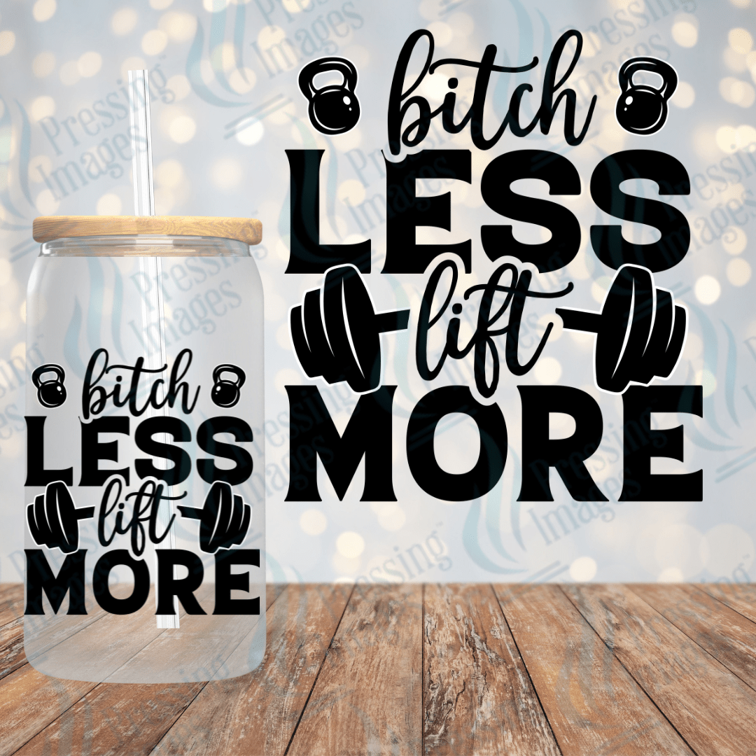 UVD 2037 Bitch less lift more - Pressing Images