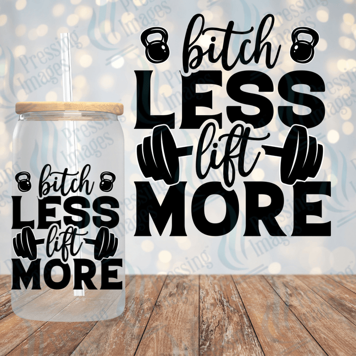 UVD 2037 Bitch less lift more - Pressing Images