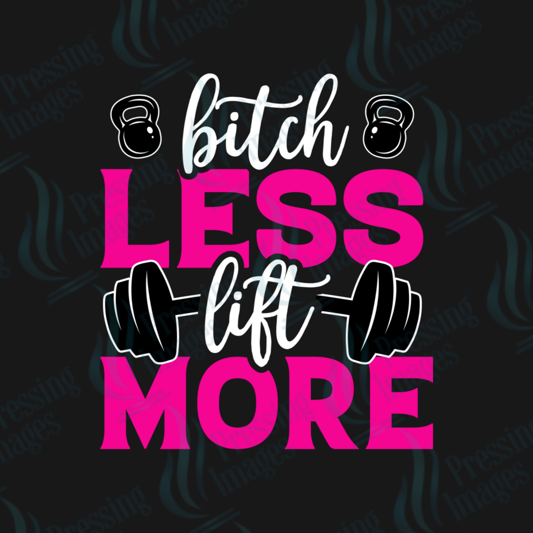 UVD 2037 Bitch less lift more - Pressing Images