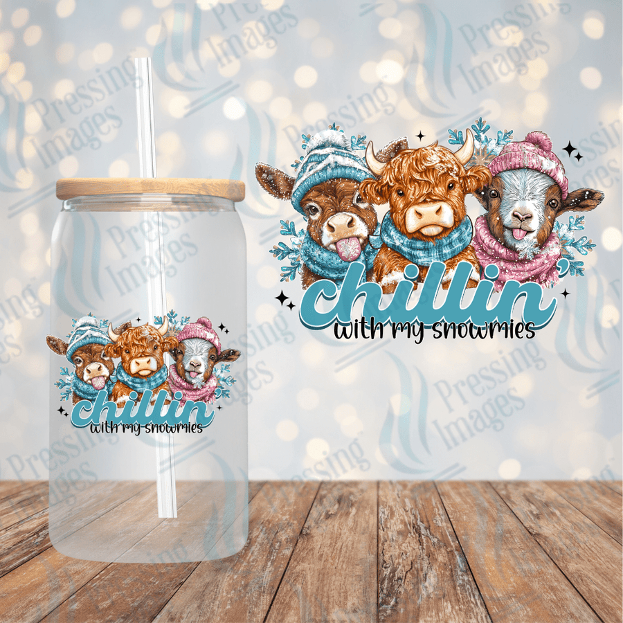 UVD 2040 Chillin with my snowmies - Pressing Images