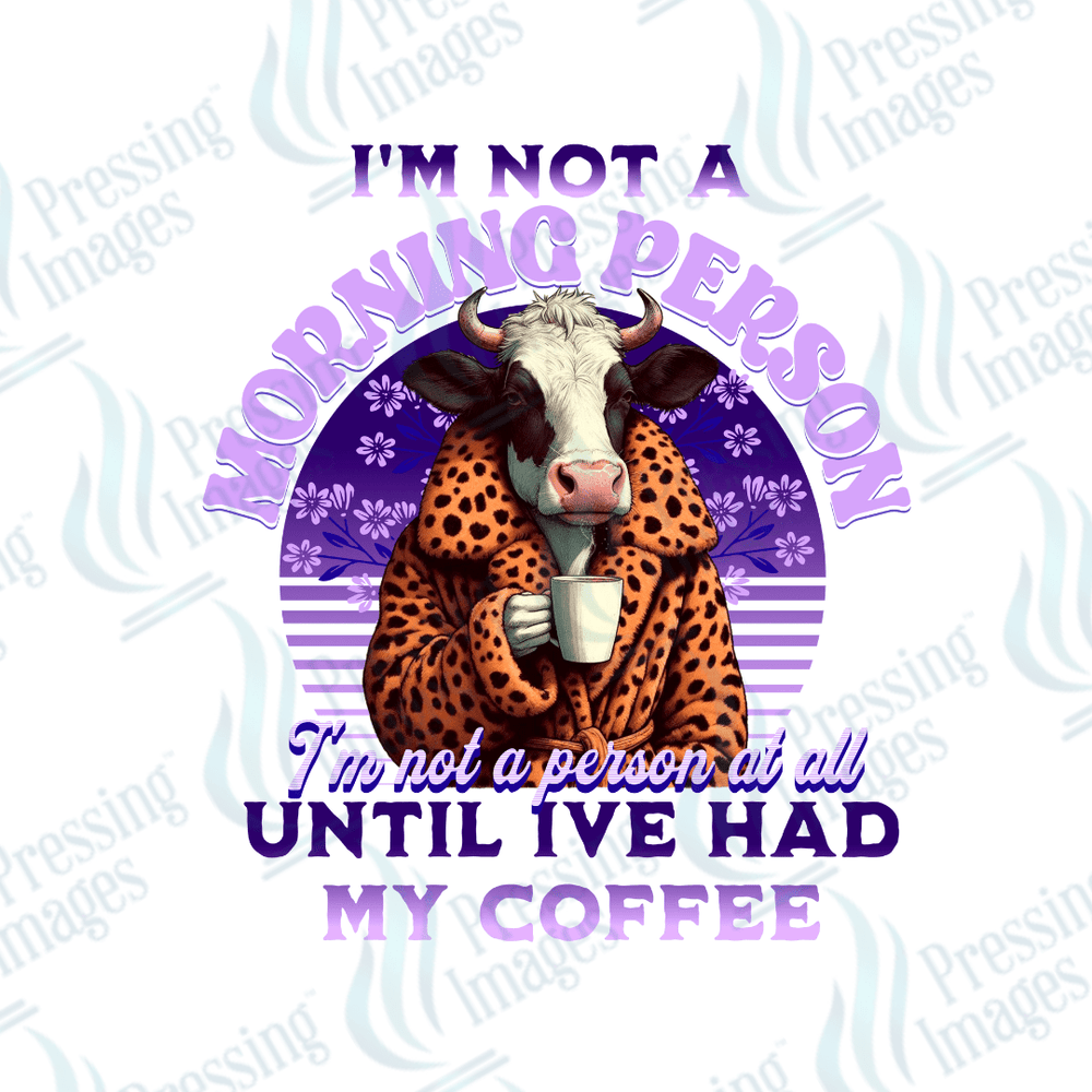 UVD 2049 I'm not a morning person - Pressing Images