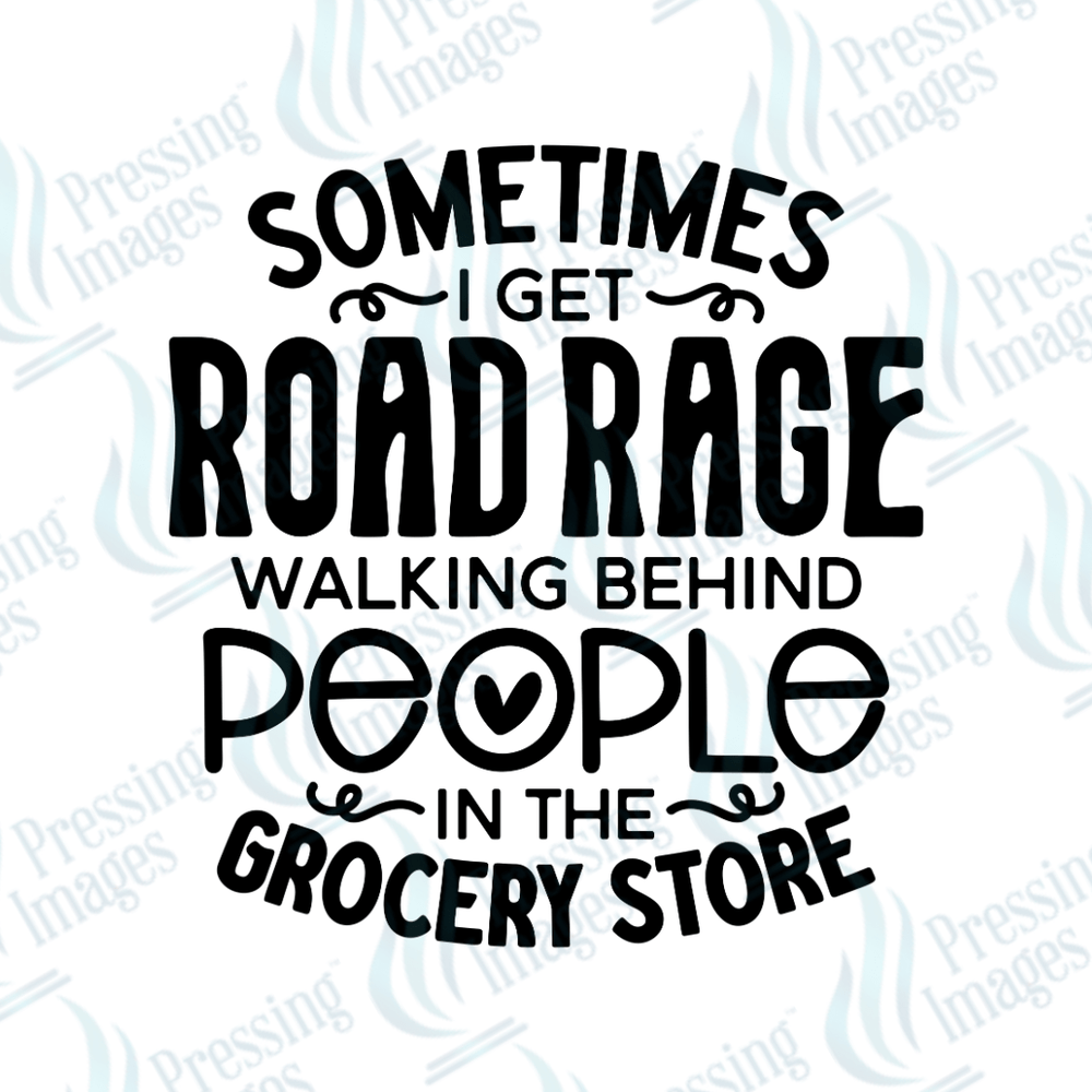 UVD 2051 Sometimes I get road rage - Pressing Images