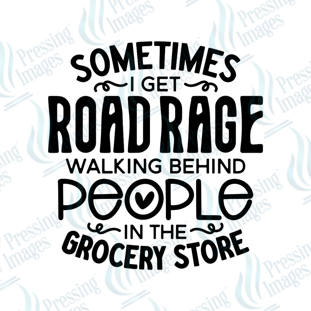 UVD 2051 Sometimes I get road rage - Pressing Images