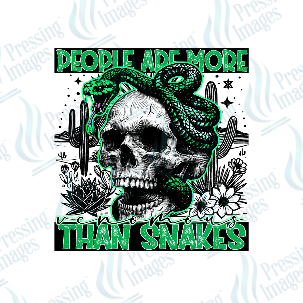 UVD 2052 People are more venomous then snakes - Pressing Images