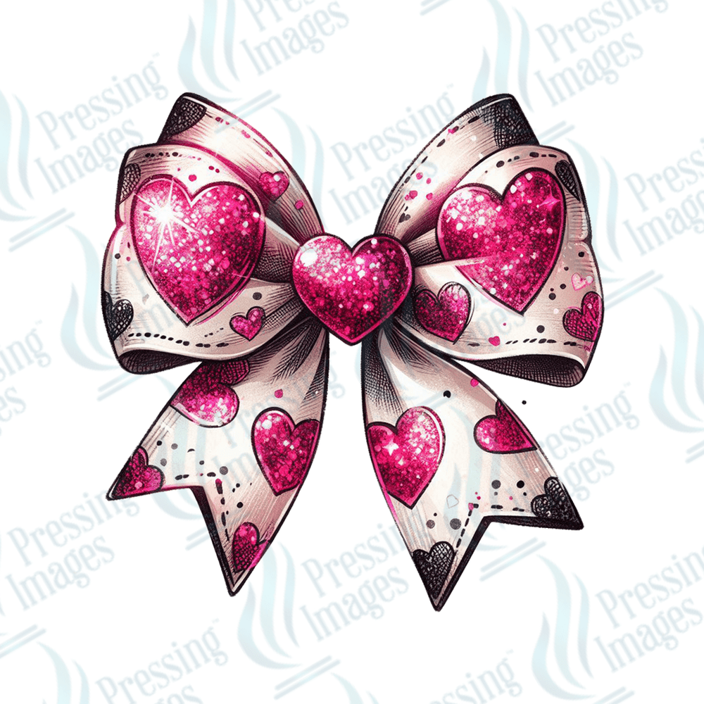 UVD 2061 Valentine bow - Pressing Images