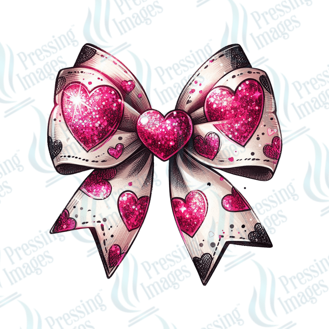 UVD 2061 Valentine bow - Pressing Images