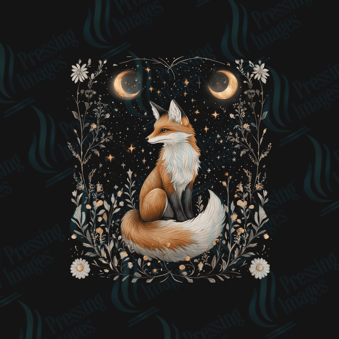 UVD 2070 Fox whimsical ( Best on dark application) - Pressing Images