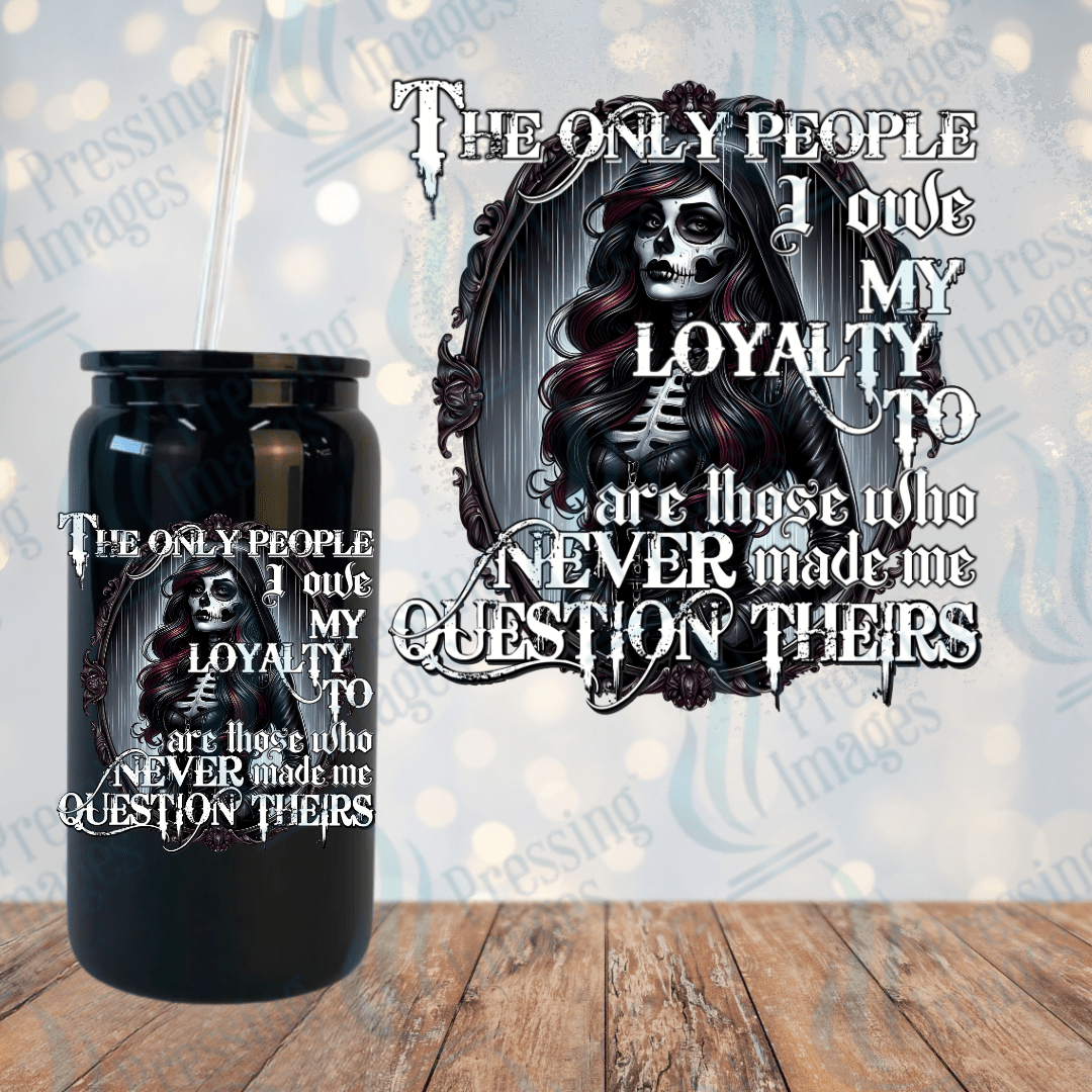 UVD 2074 The only people I owe my loyalty to - Pressing Images