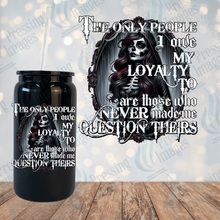 UVD 2074 The only people I owe my loyalty to - Pressing Images