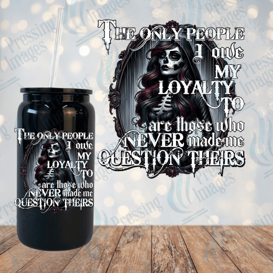 UVD 2074 The only people I owe my loyalty to - Pressing Images