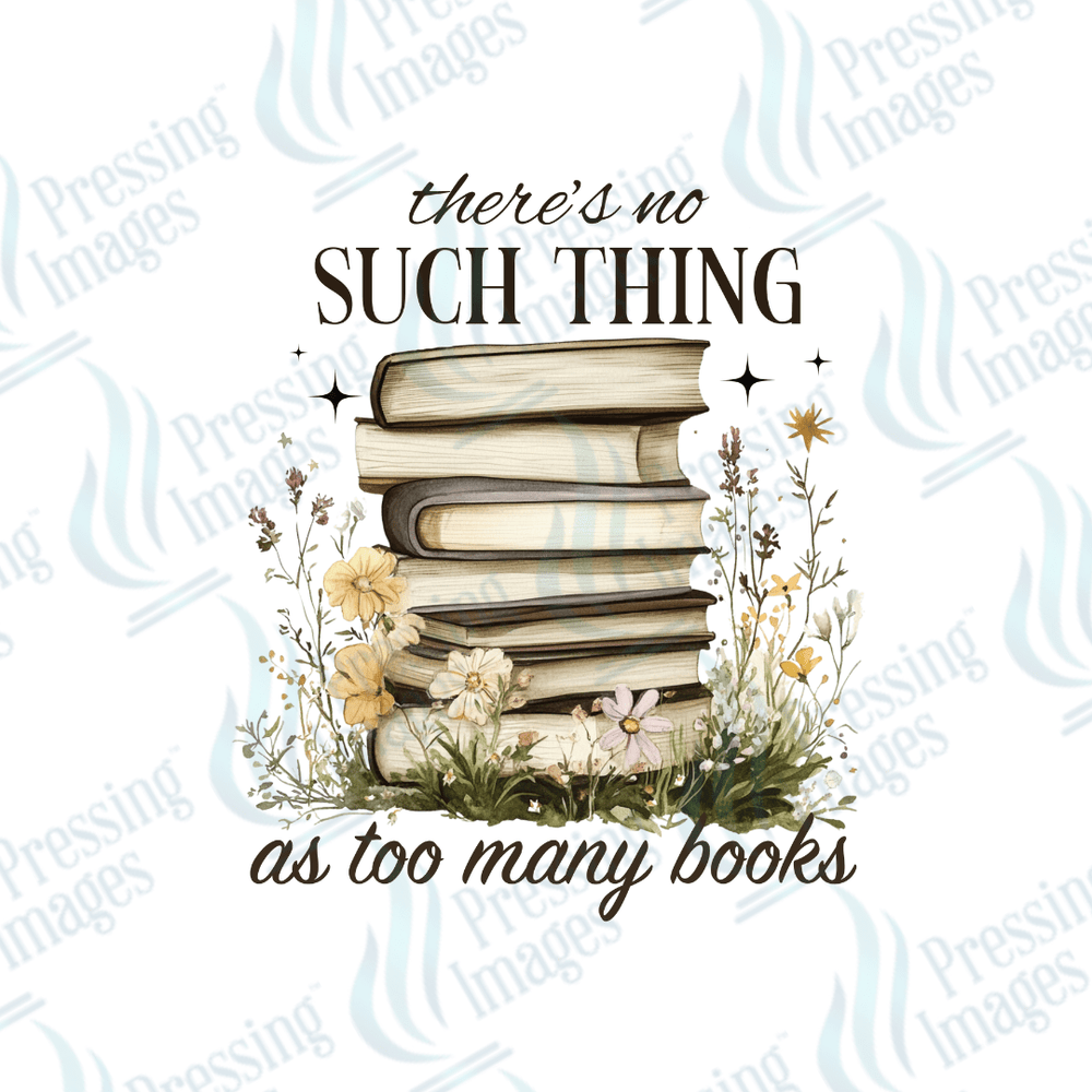 UVD 2075 There's no such thing as too many books - Pressing Images