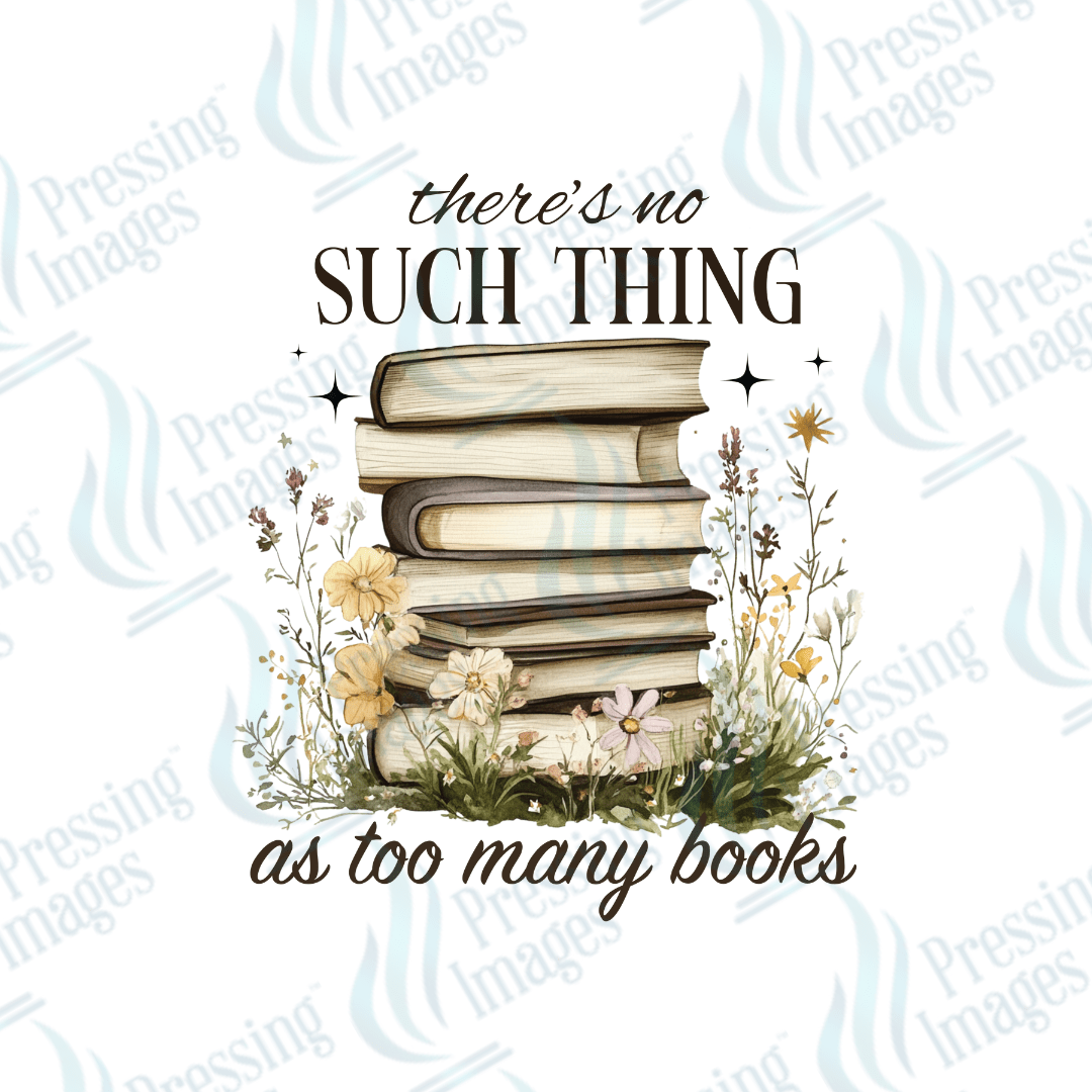 UVD 2075 There's no such thing as too many books - Pressing Images