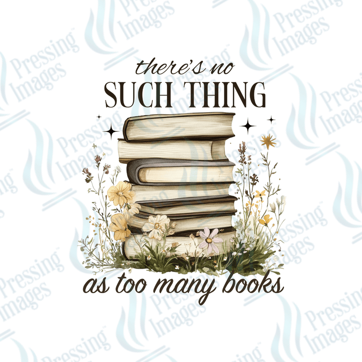 UVD 2075 There's no such thing as too many books - Pressing Images