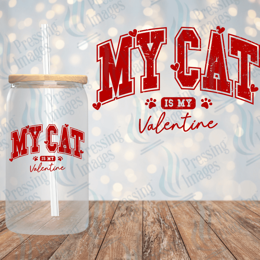 UVD 2078 My cat is my Valentine - Pressing Images