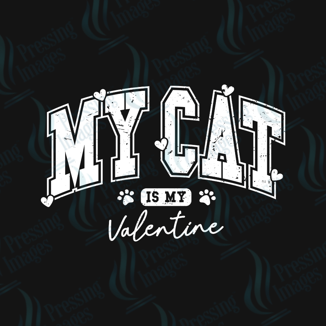 UVD 2078 My cat is my Valentine - Pressing Images