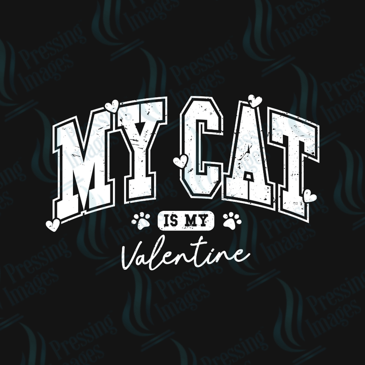 UVD 2078 My cat is my Valentine - Pressing Images
