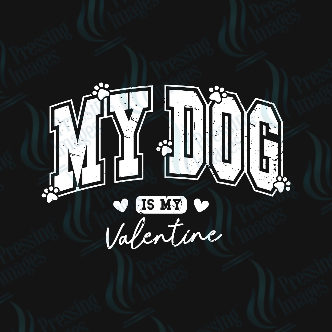 UVD 2079 My dog is my Valentine - Pressing Images