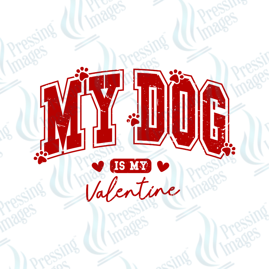 UVD 2079 My dog is my Valentine - Pressing Images