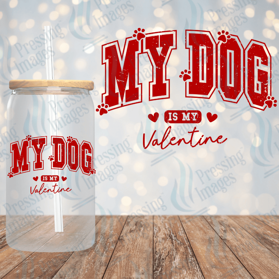 UVD 2079 My dog is my Valentine - Pressing Images