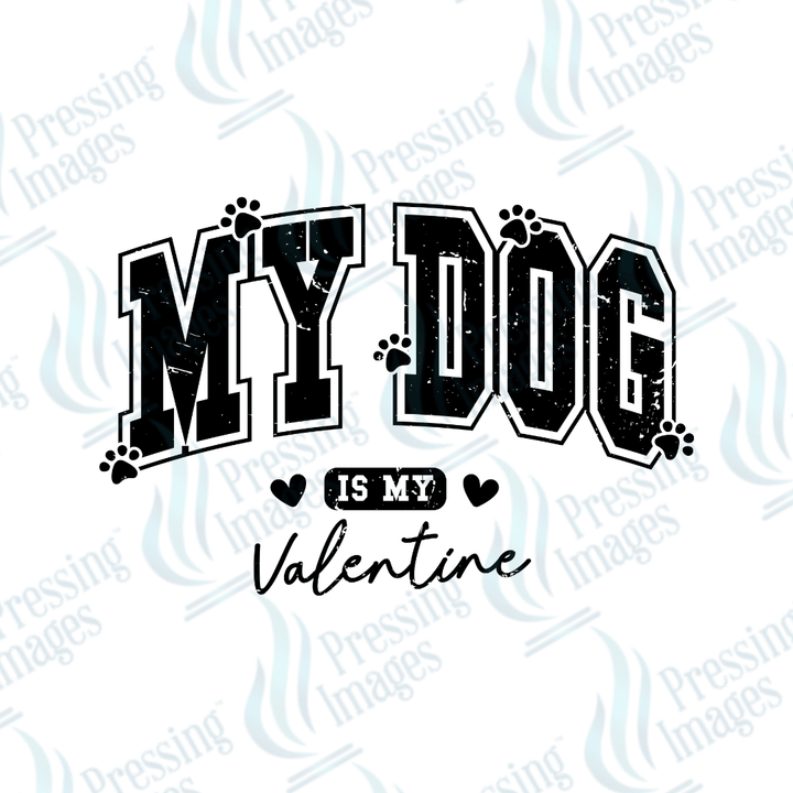 UVD 2079 My dog is my Valentine - Pressing Images