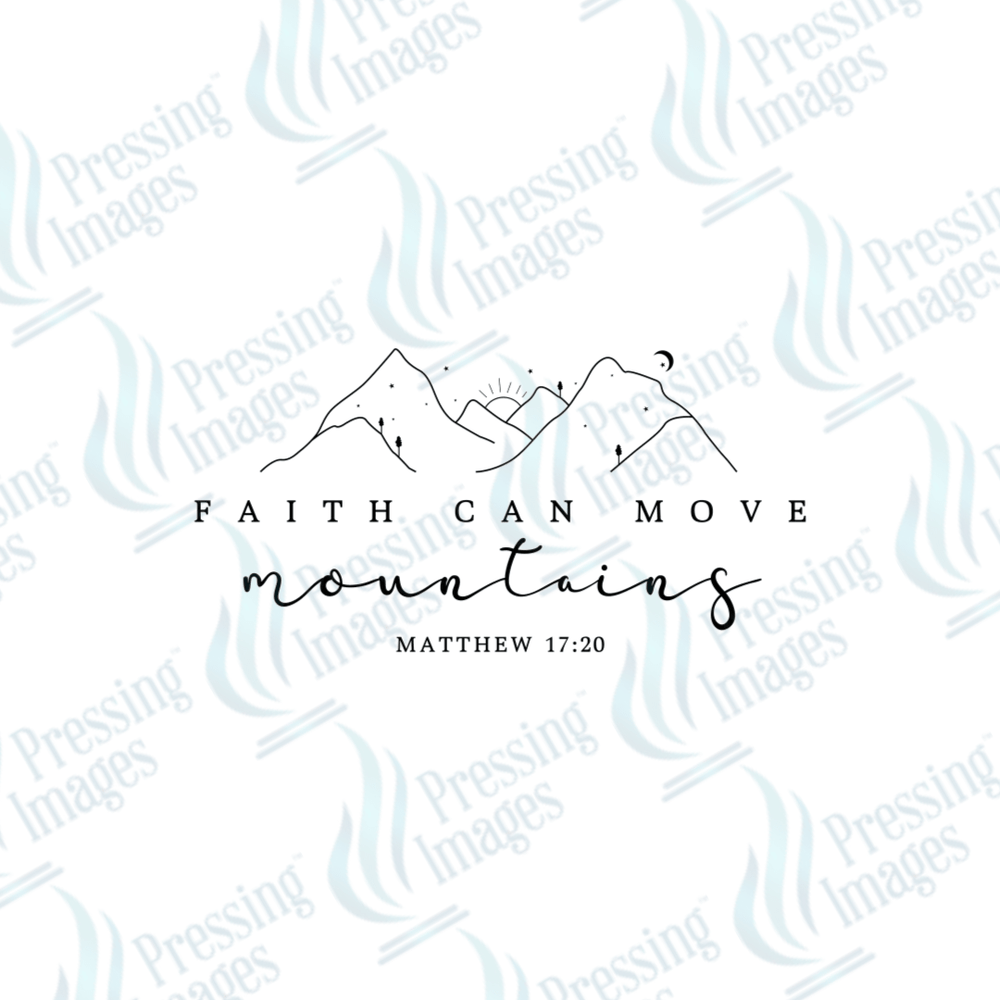 UVD 2080 Faith can move mountains - Pressing Images