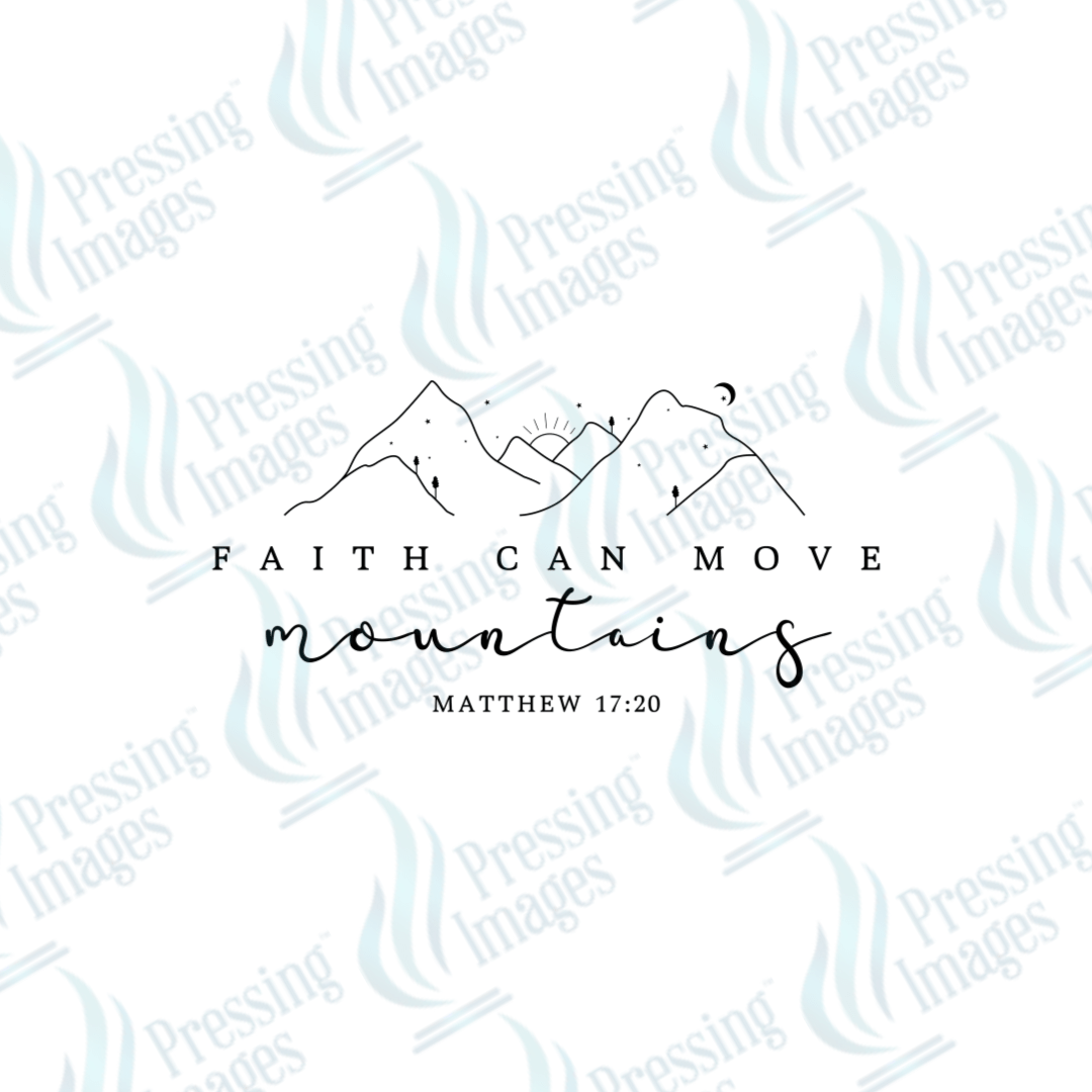 UVD 2080 Faith can move mountains - Pressing Images