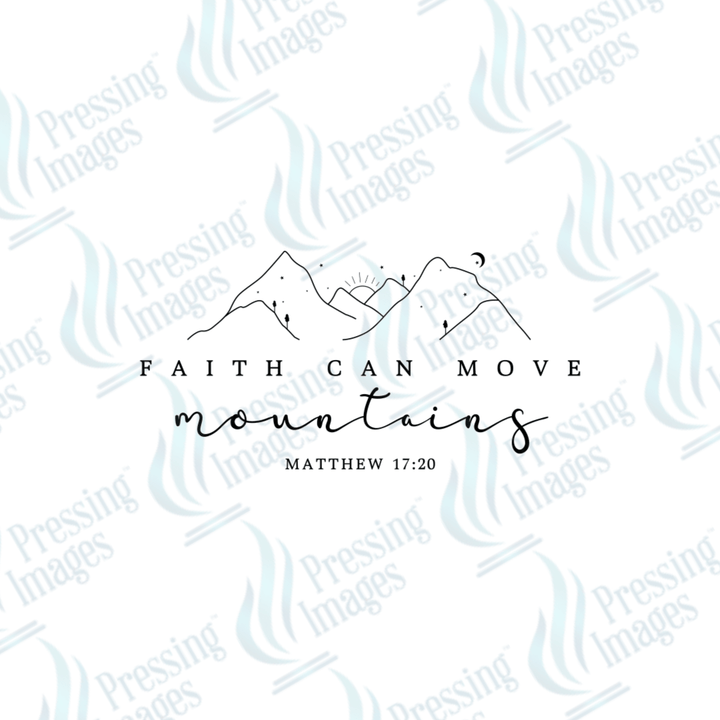 UVD 2080 Faith can move mountains - Pressing Images