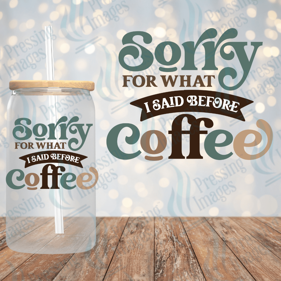 UVD 2082 Sorry for what I said before coffee - Pressing Images