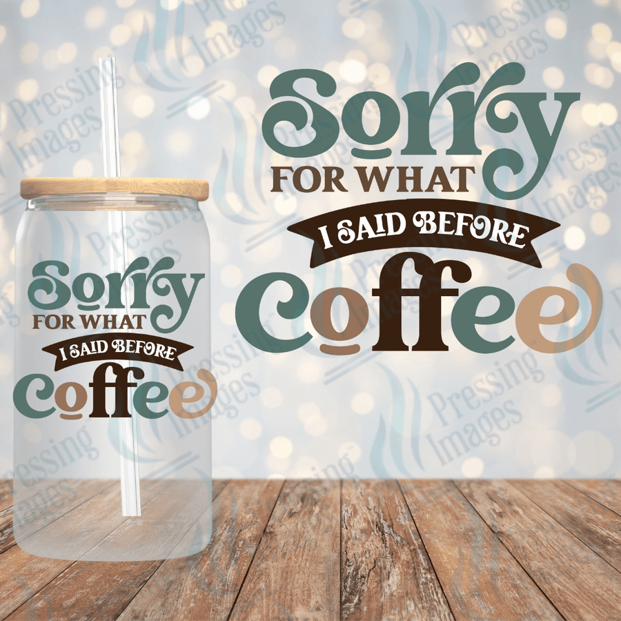 UVD 2082 Sorry for what I said before coffee - Pressing Images