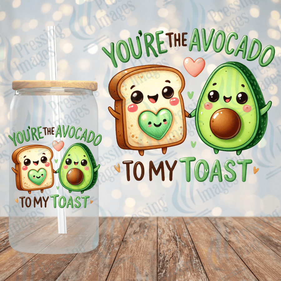 UVD 2088 You're the avocado to my toast - Pressing Images
