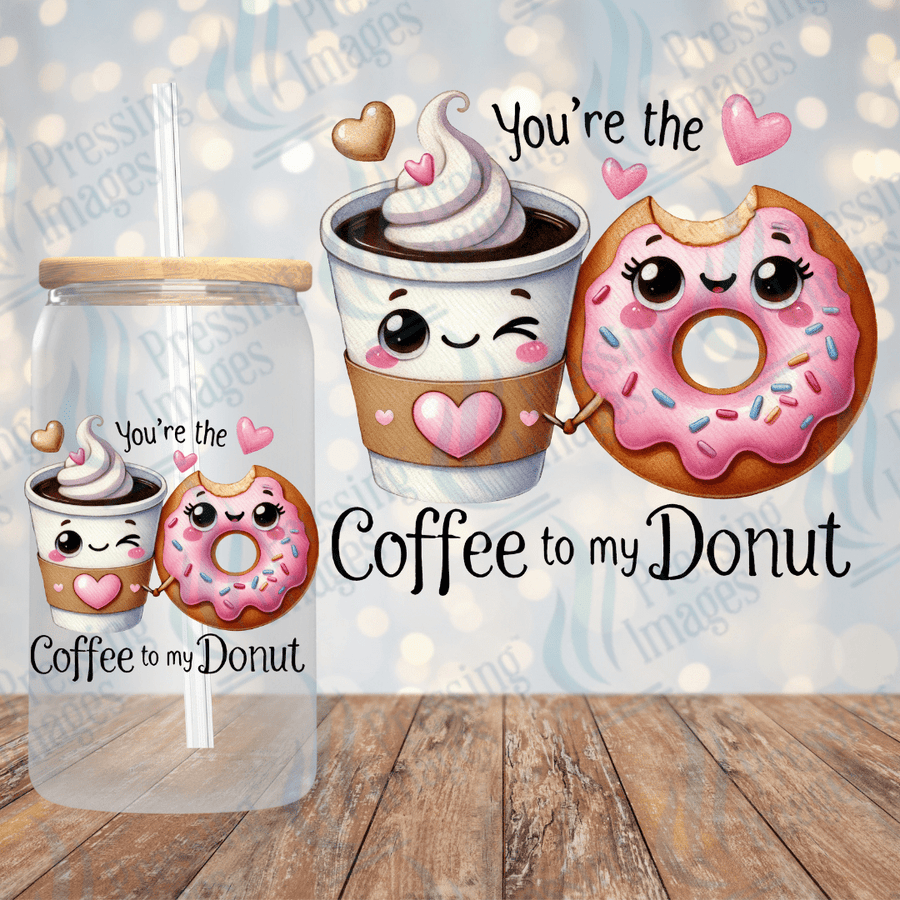 UVD 2093 You're the coffee to my donut - Pressing Images