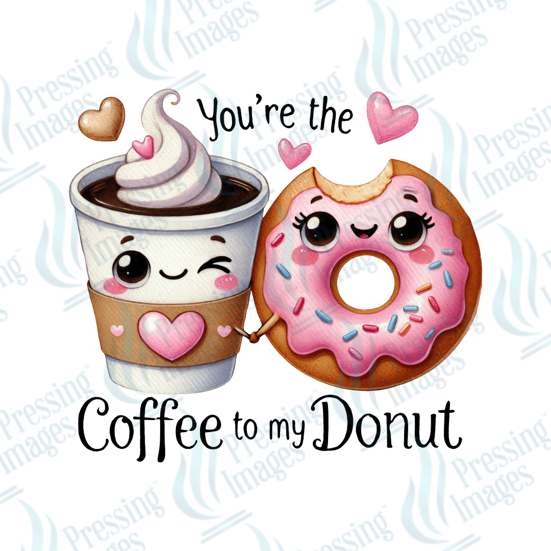 UVD 2093 You're the coffee to my donut - Pressing Images