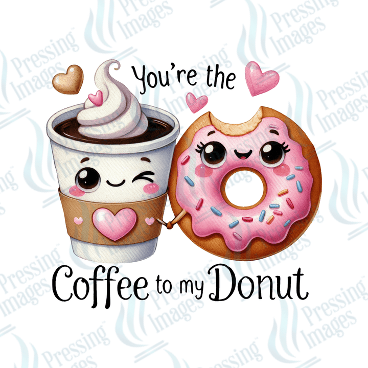 UVD 2093 You're the coffee to my donut - Pressing Images