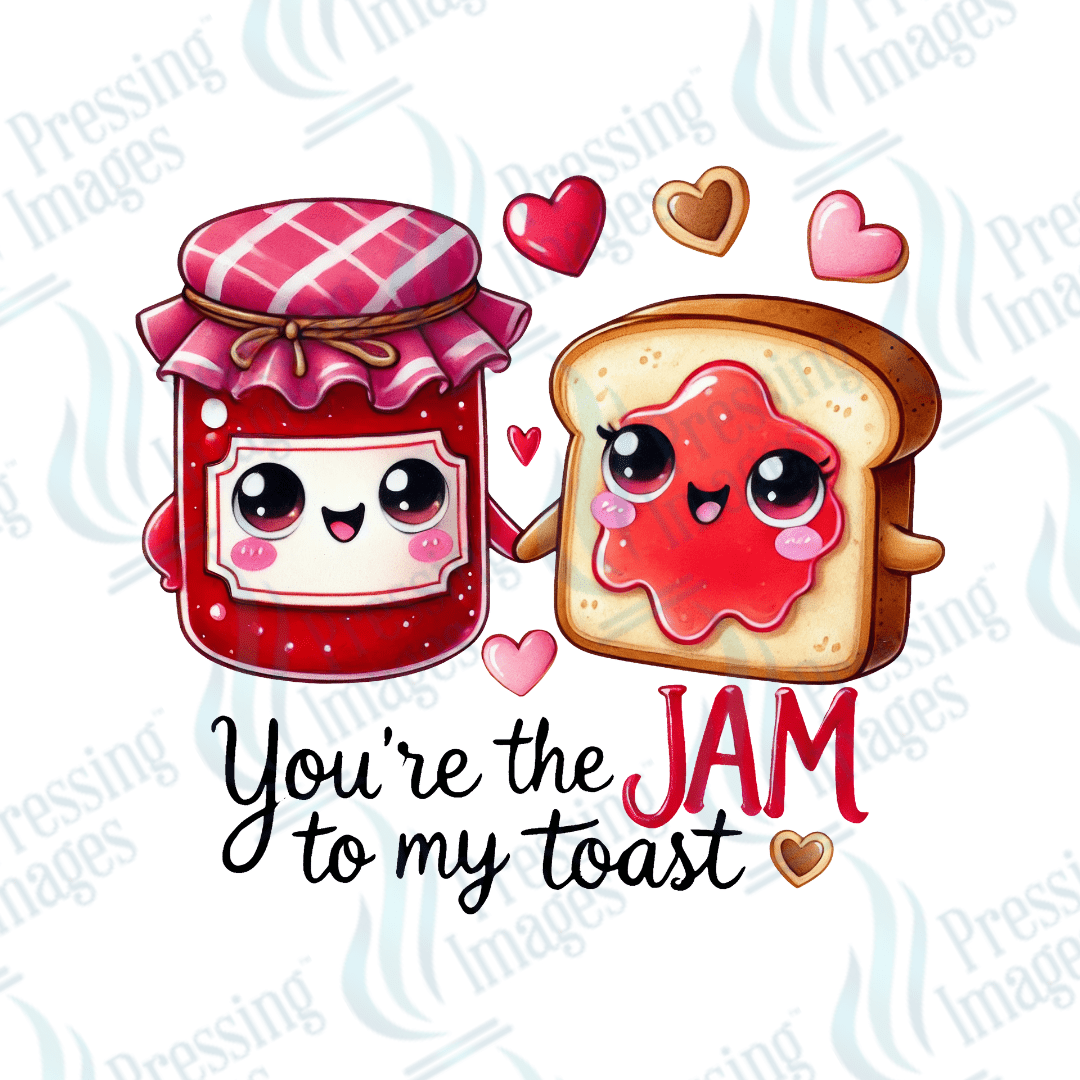 UVD 2096 You're the jam to my toast - Pressing Images