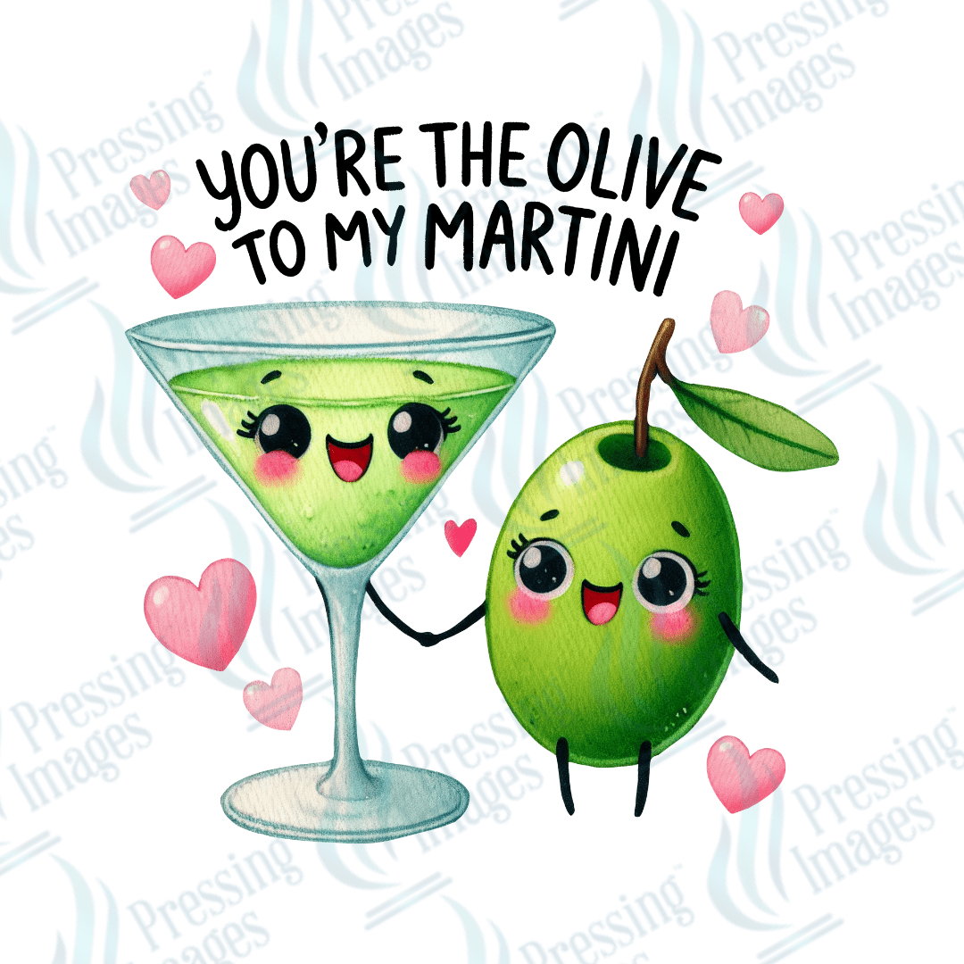 UVD 2101 You're the olive to my martini - Pressing Images